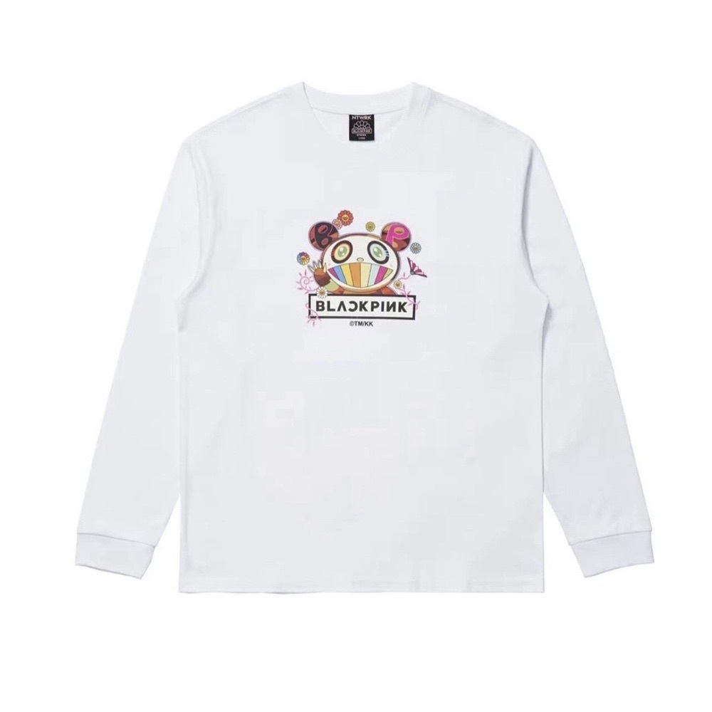 Takashi Murakami x BLACKPINK Signature T-Shirt White L size Limited Brand new